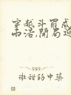 穿越斗罗成为霍雨浩,开局迎娶银龙王