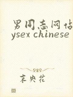 男同志网站gaysex chinese 免费