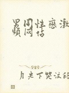 男同性恋激情视频网站