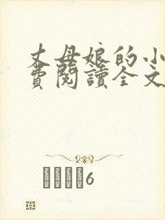 丈母娘的小说免费阅读全文