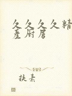 久久久久精品国产厨房