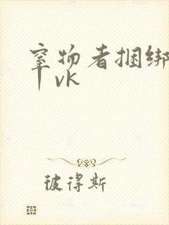 窒物者捆绑调教丨vk