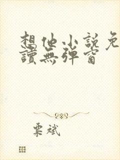 想他小说免费阅读无弹窗封面