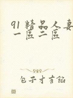 91 精品人妻一区二区