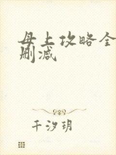 母上攻略全文无删减