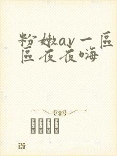 粉嫩av一区二区夜夜嗨封面