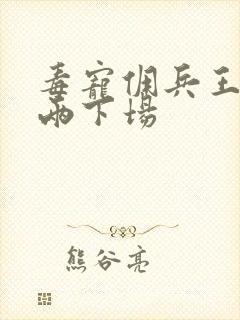 毒宠佣兵王妃十两下场封面