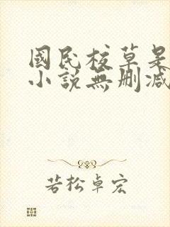 国民校草是女生小说无删减