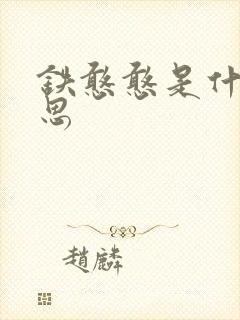 铁憨憨是什么意思