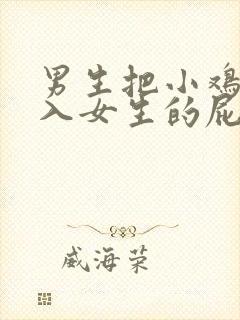 男生把小鸡鸡插入女生的屁股里视频