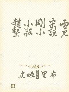 赵小刚宋雨晴完整版小说免费阅读