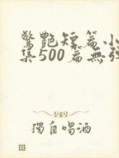 惊艳短篇小说合集500篇无弹窗阅读