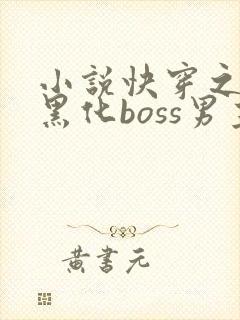 小说快穿之拯救黑化boss男主