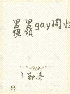 男男gay同性视频