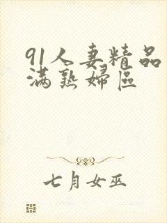 91人妻精品丰满熟妇区