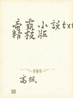 帝霸小说txt精校版封面