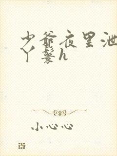 少爷夜里泄欲小丫鬟h
