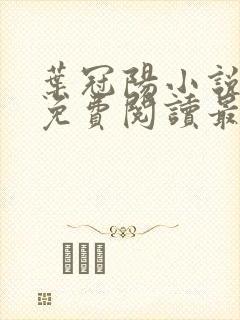 叶冠阳小说全文免费阅读最新章节