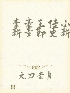 李豪王佳小说最新章节更新内容