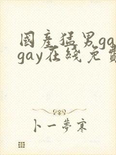 国产猛男gaygay在线免费观看