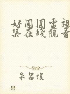 好团圆电视剧全集在线观看免费高清