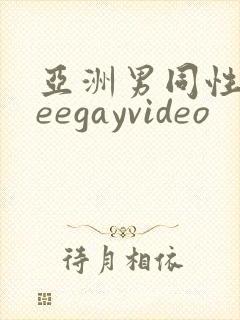 亚洲男同性freegayvideo