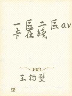 一区二区av不卡在线