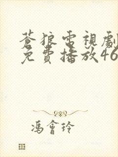 苍狼电视剧全集免费播放46集封面