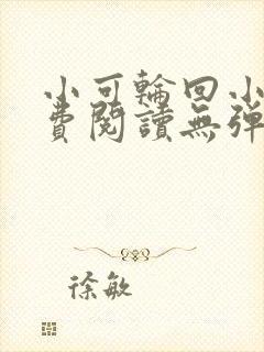 小可轮回小说免费阅读无弹窗