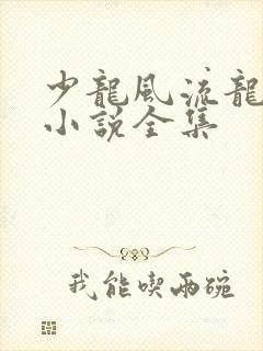 少龙风流龙剑飞小说全集