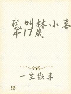 我叫林小喜,今年17岁