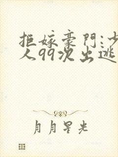 拒嫁豪门:少夫人99次出逃》