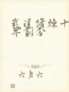 武道修炼十二境界划分封面