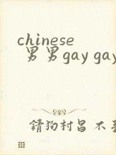 chinese 男男gay gay网站