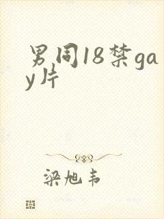 男同18禁gay片