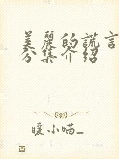 美丽的谎言剧情分集介绍