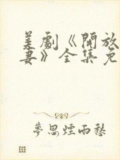 美剧《开放式夫妻》全集免费观看