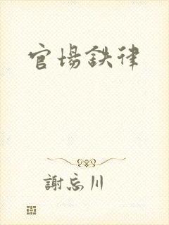 官场铁律封面