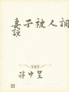 妻子被人调教小说