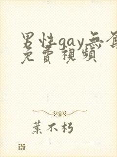 男性gay无套免费视频