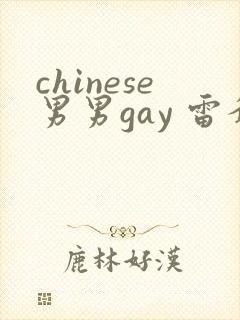 chinese男男gay 雷爷爆粗口