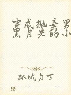 穿成抛弃男主的黑月光的小说