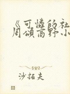 《可怜的社畜》周颂商野小说txt