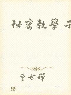 秘密教学 子豪