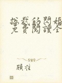 总裁的闪婚甜妻免费阅读全文