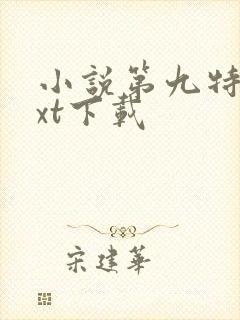 小说第九特区txt下载