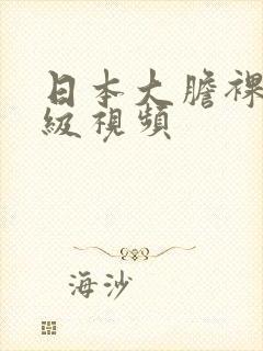 日本大胆裸体a级视频