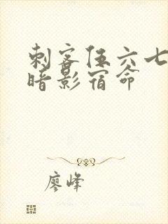 刺客伍六七4季暗影宿命