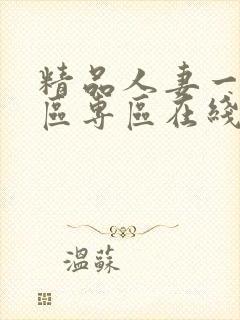 精品人妻一区二区专区在线