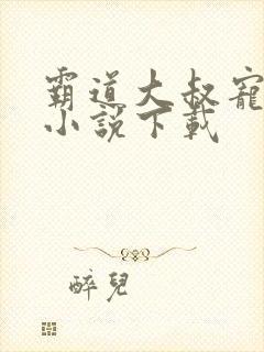 霸道大叔宠甜妻小说下载